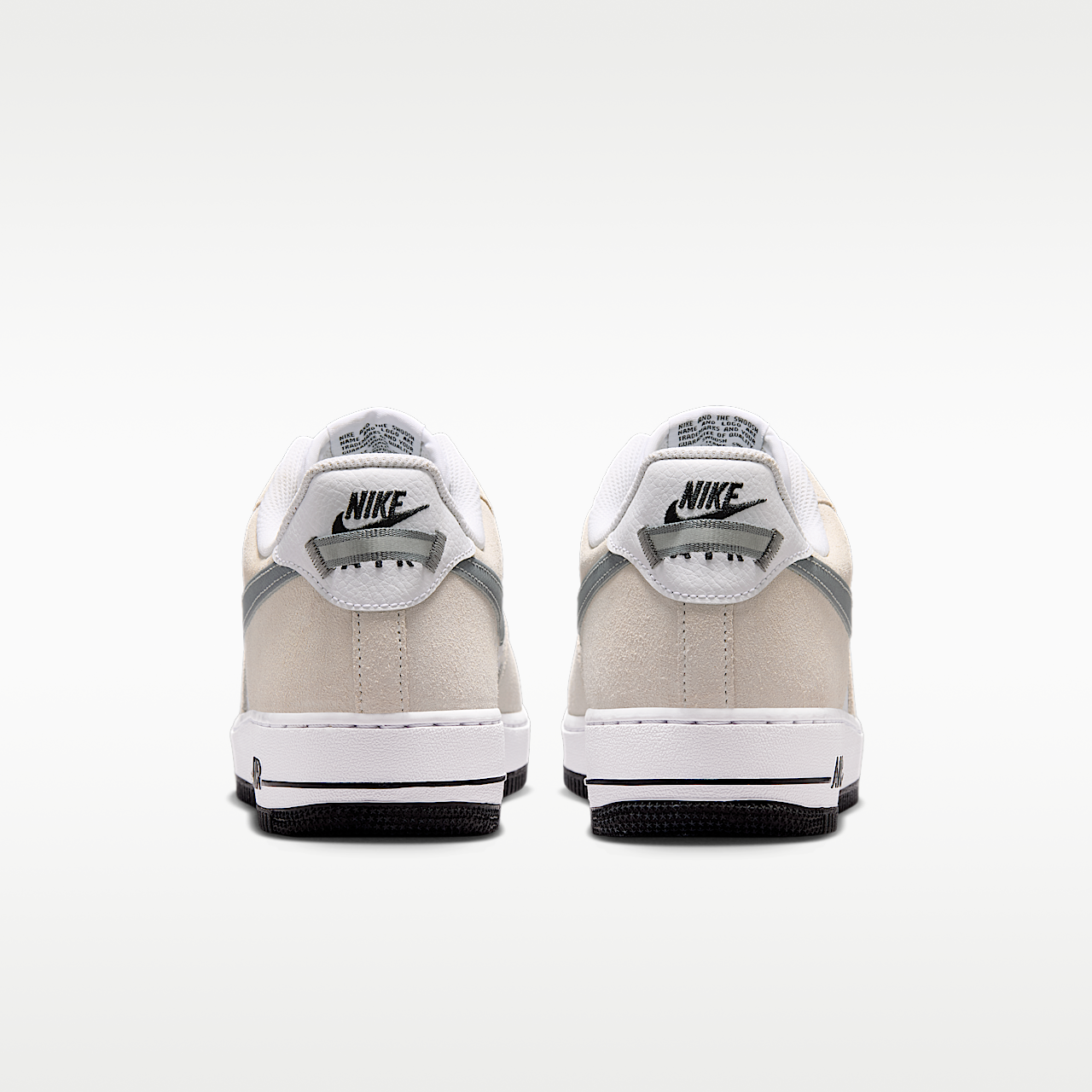 Nike  sneaker Wit/Zwart/Cool Grey/Metallic Cool Grey
