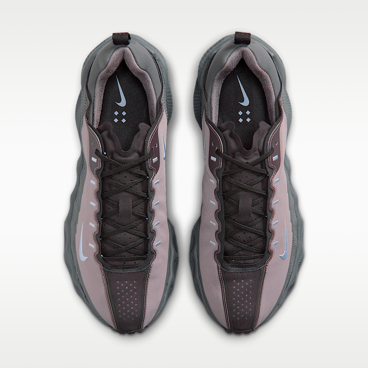 Nike  sneaker Wolf Grey/Sport Grey/Zwart/Ice Blue