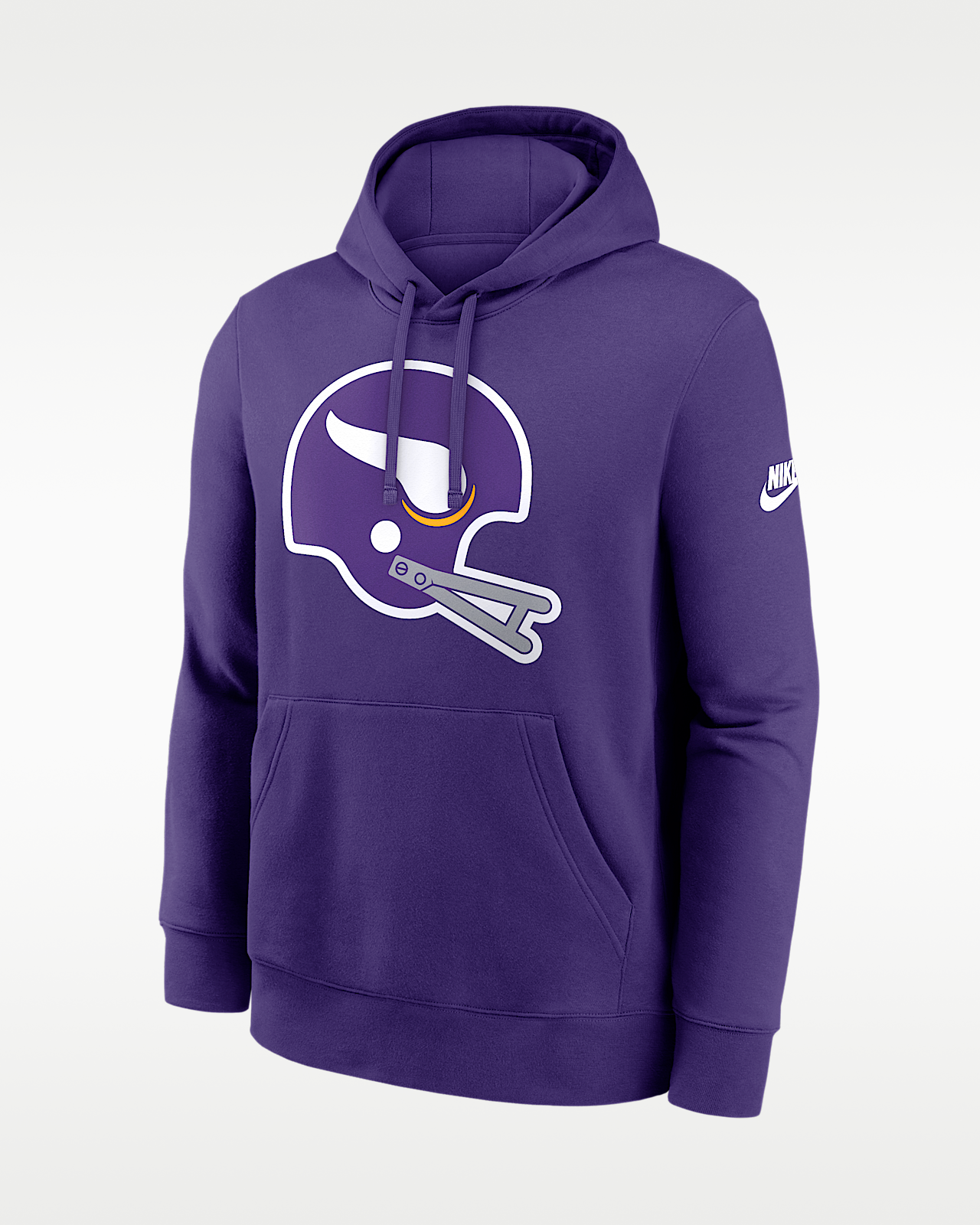 Мужское худи Minnesota Vikings Club Logo Nike NFL Pullover Hoodie
