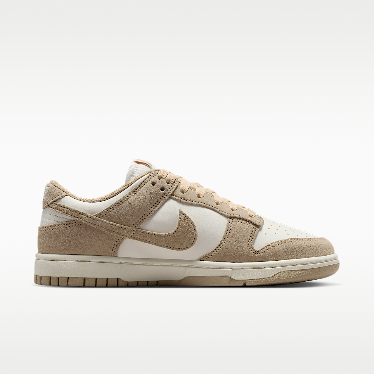 Nike Dunk Low sneaker Sail/Wit/Metallic Gold/Linen