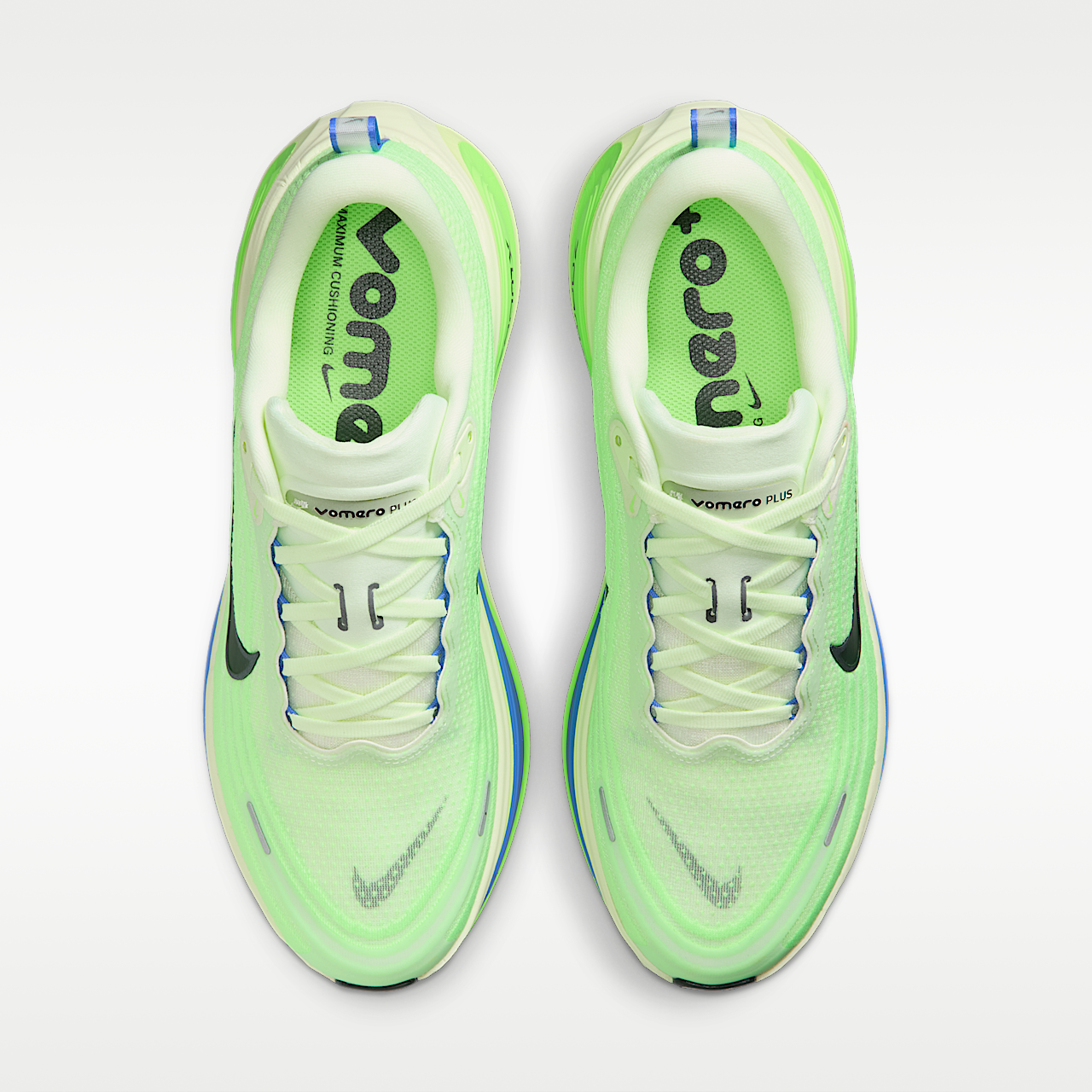 Nike Vomero sneaker Volt Tint/Lime Blast/Sapphire/Black Spruce