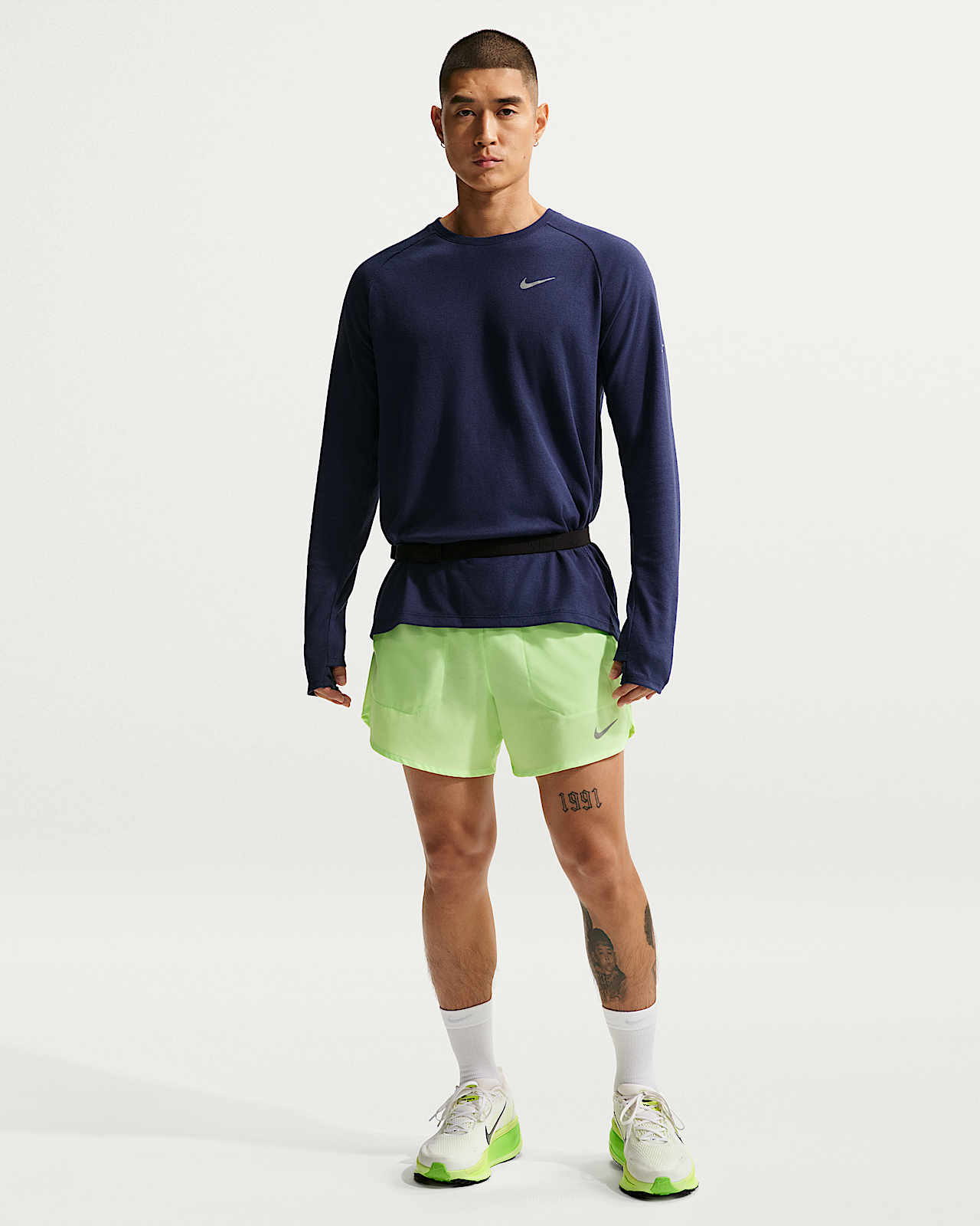 Мужские шорты Nike Stride Dri-FIT 5" Brief-Lined Shorts для бега