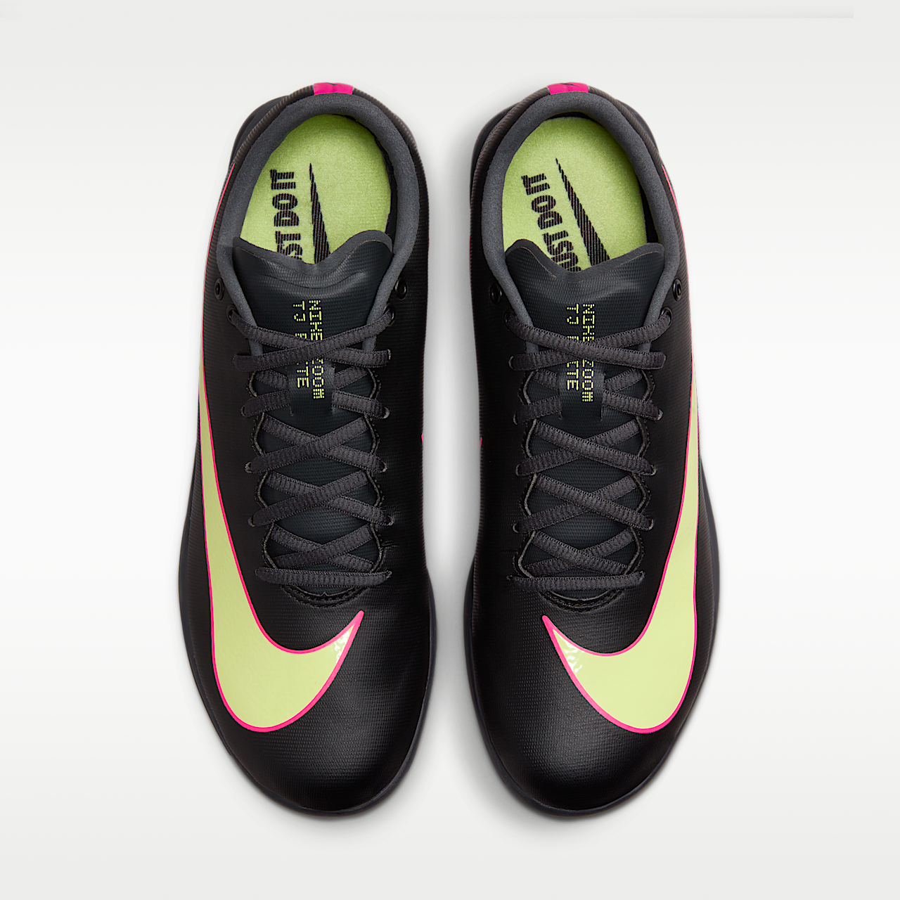 Nike  sneaker Zwart/Light Lemon Twist/Fierce Pink