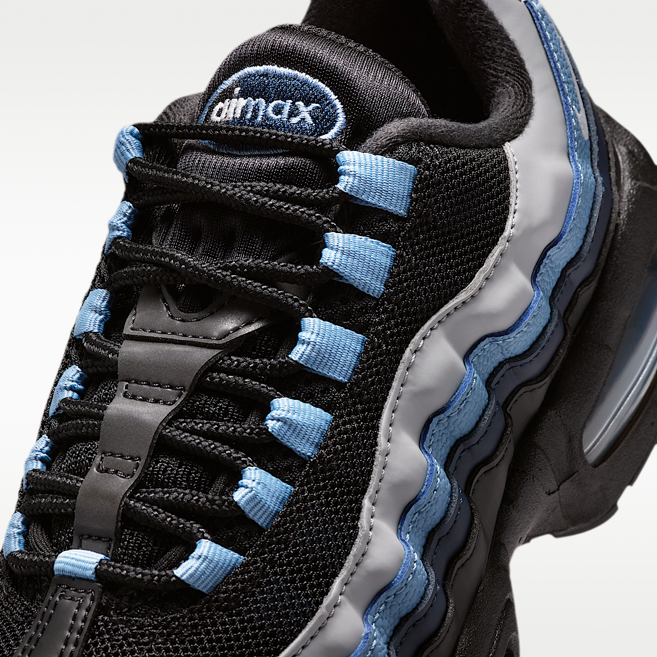 Nike Air Max sneaker Zwart/Light Smoke Grey/Work Blue/Wit