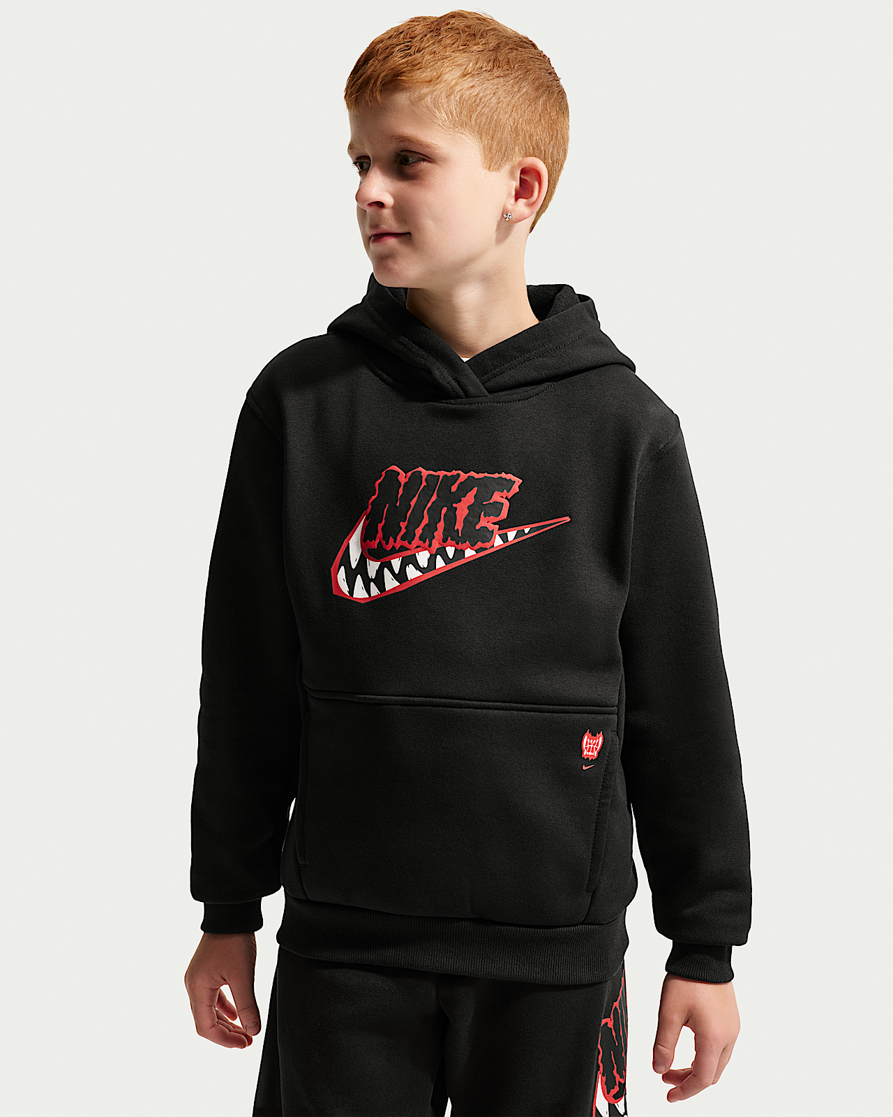 Детское худи Nike Sportswear Club "Werewolf" Big Kids' Fleece Hoodie