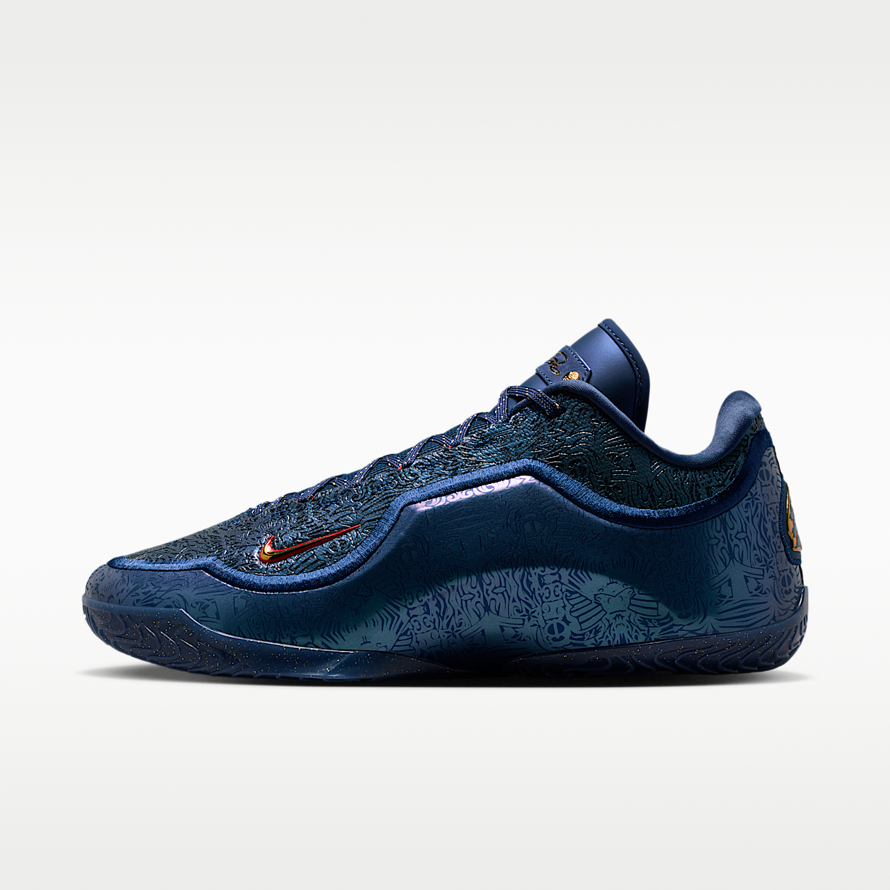 LeBron XXIII "Out For Redemption" (Midnight Navy/University Red/Metallic Gold)
