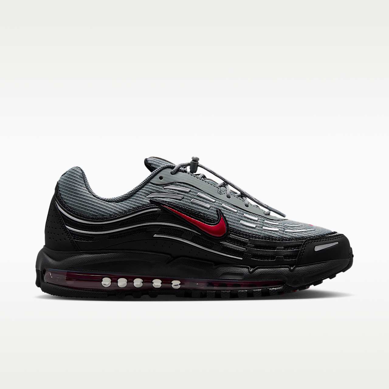 Nike Air Max sneaker Smoke Grey/Zwart/Dark Smoke Grey/Tough Red