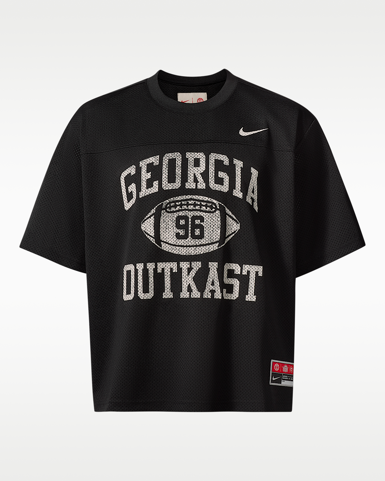Мужские джерси Cropped Football Jersey Nike x UGA x Outkast для футбола