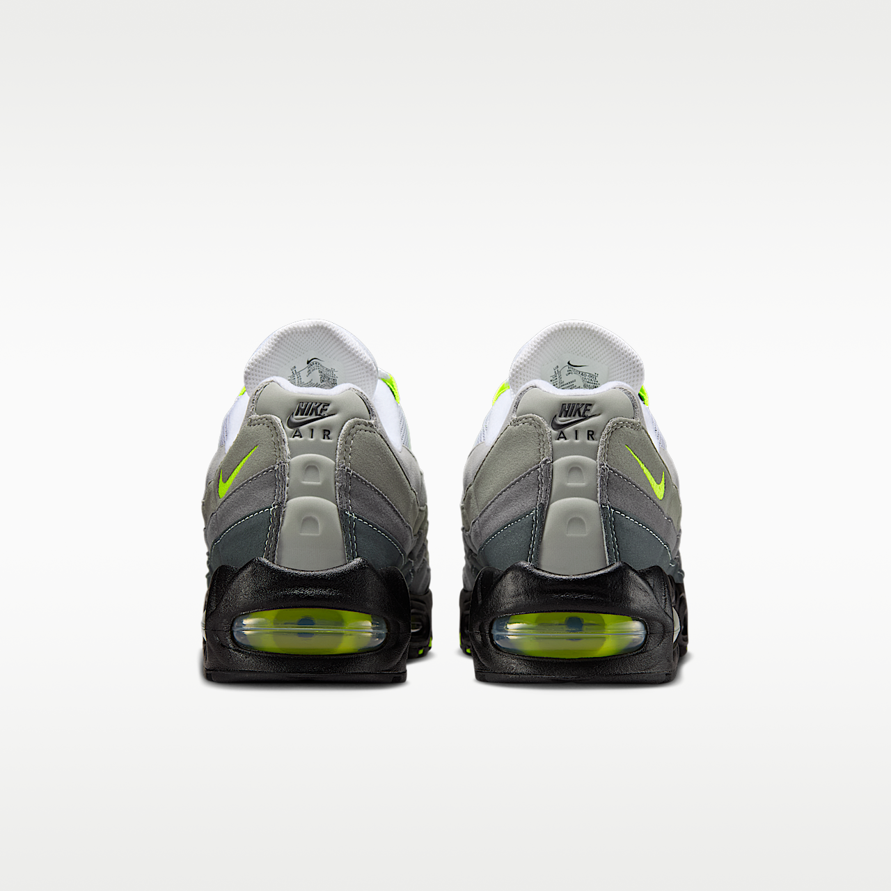 Nike Air Max 95 sneaker Zwart/Cool Grey/Neon Yellow
