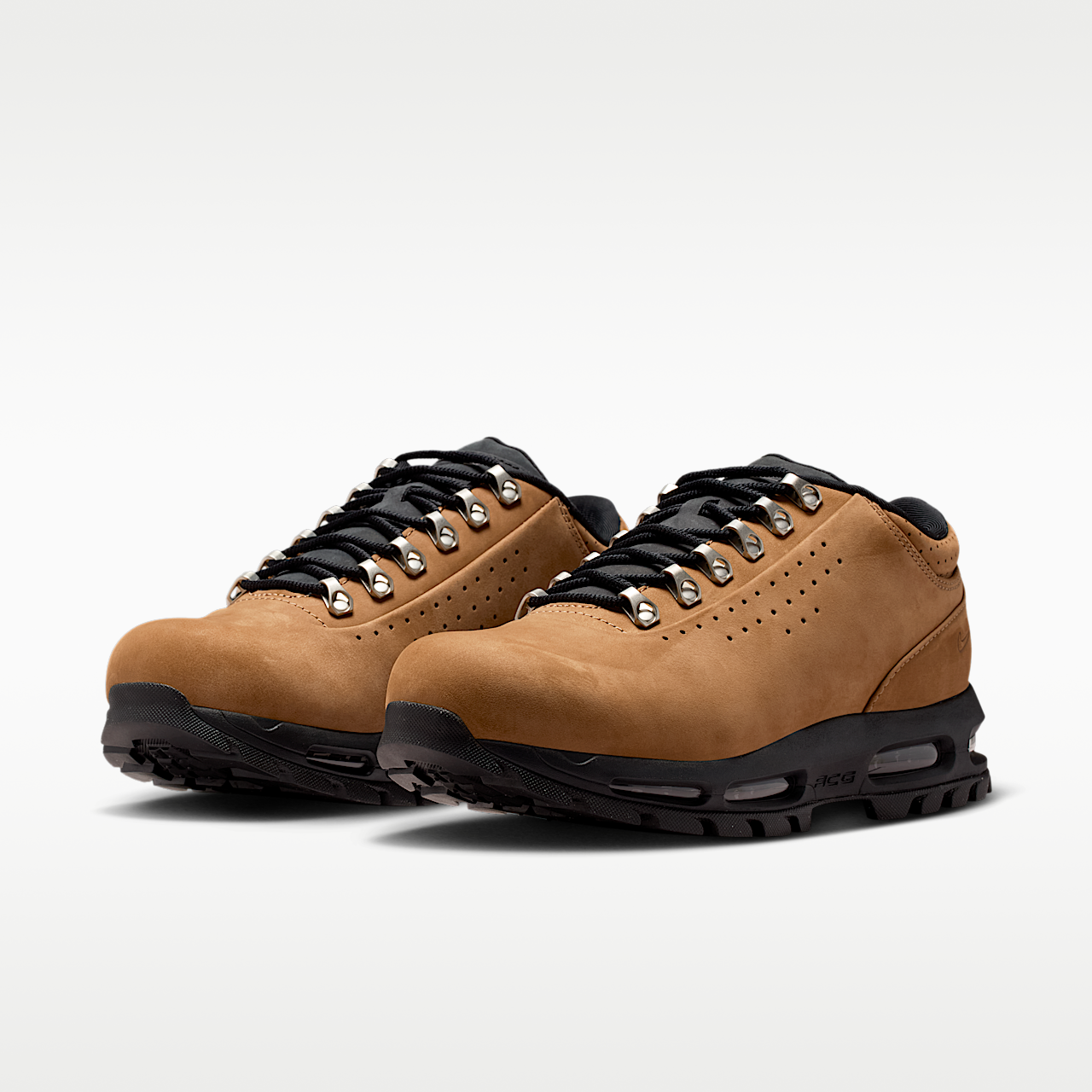 Nike Air Max sneaker Taupe/Zwart/University Red