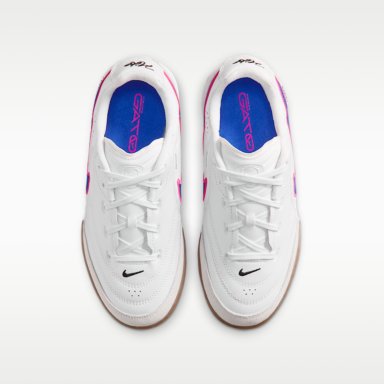 Nike  sneaker Wit/Pink Blast/Racer Blue