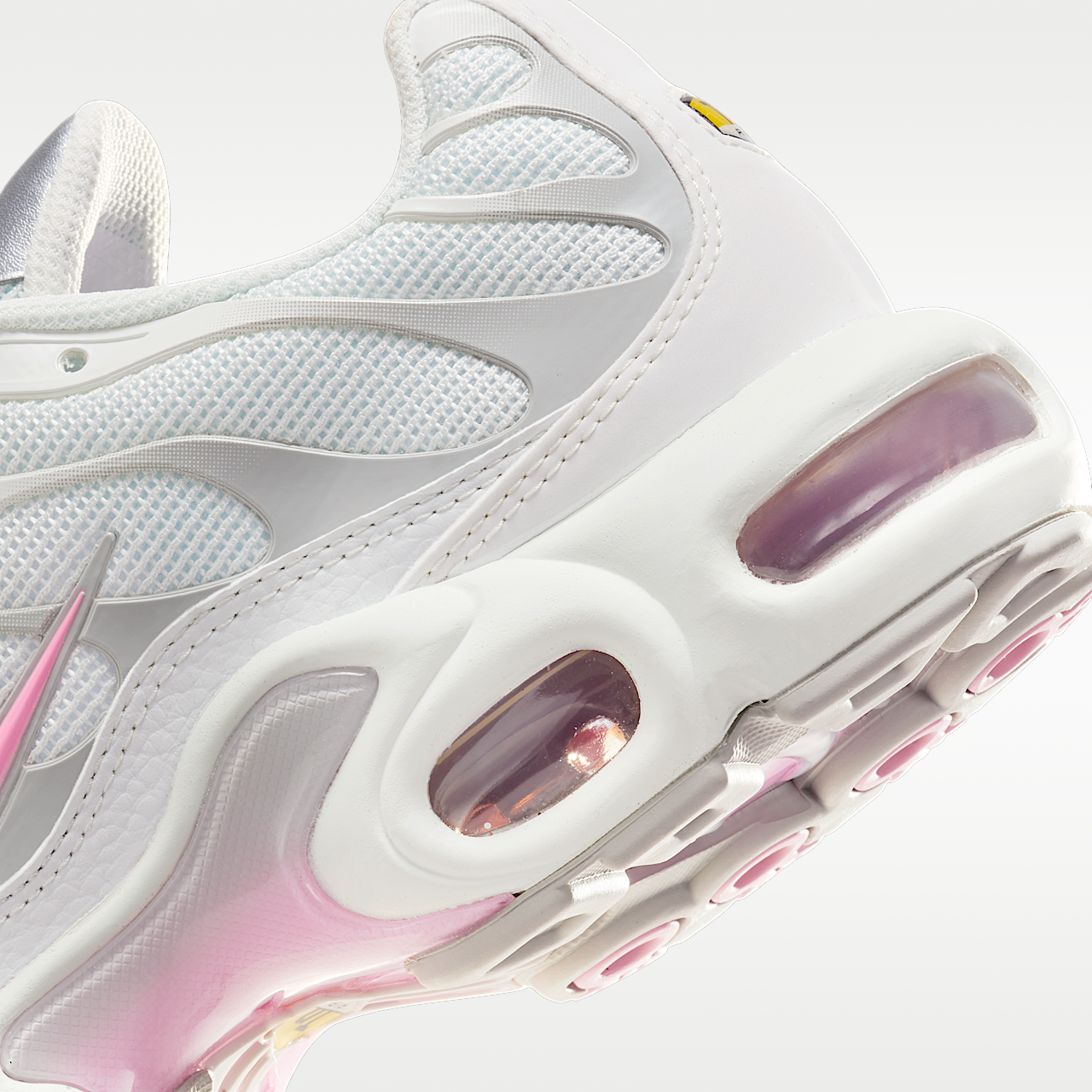 Nike Air Max Plus sneaker Summit White/Grey Fog/Metallic Silver/Pink Rise