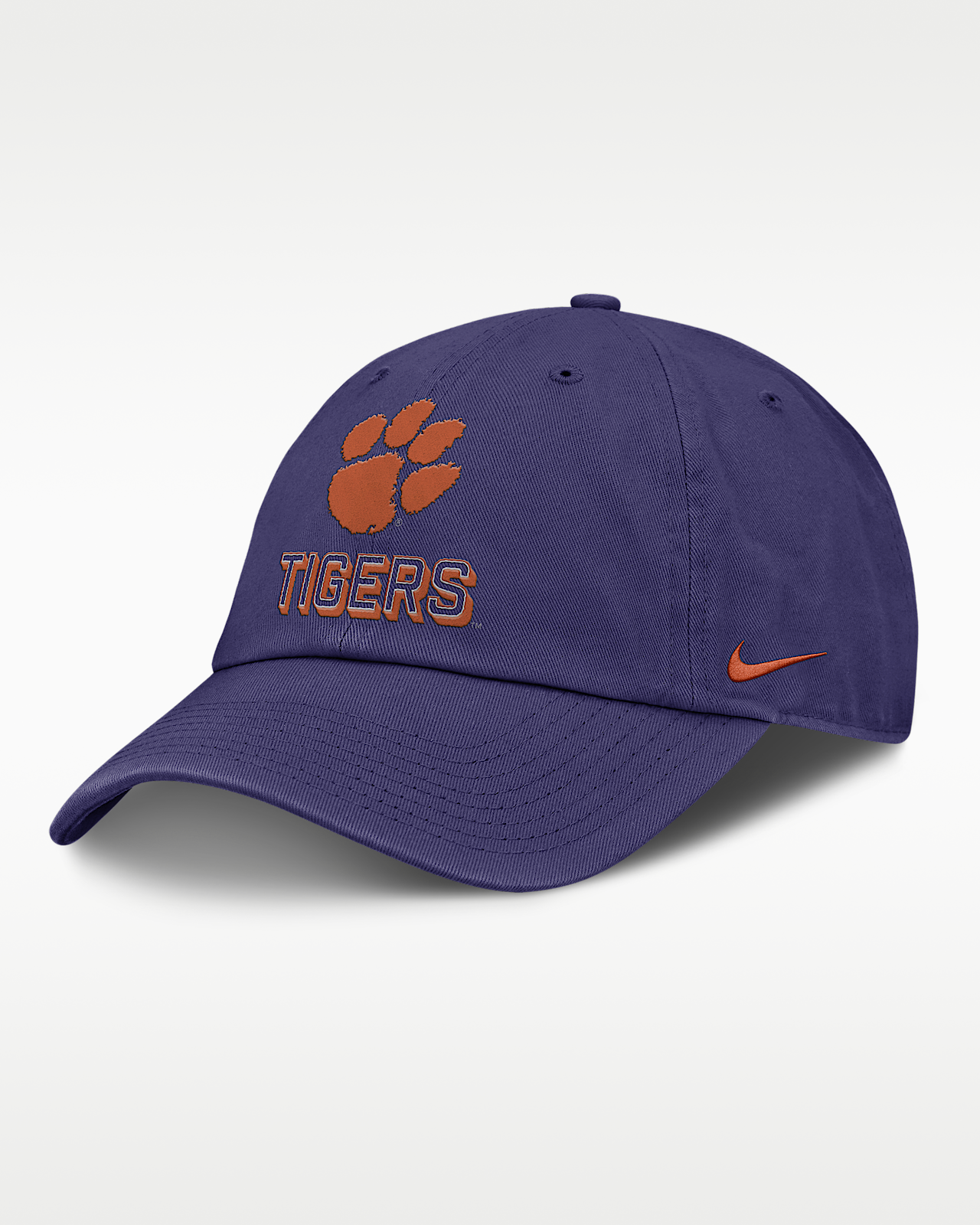 Мужские  Clemson On-Field Club Gameday Nike College Adjustable Hat