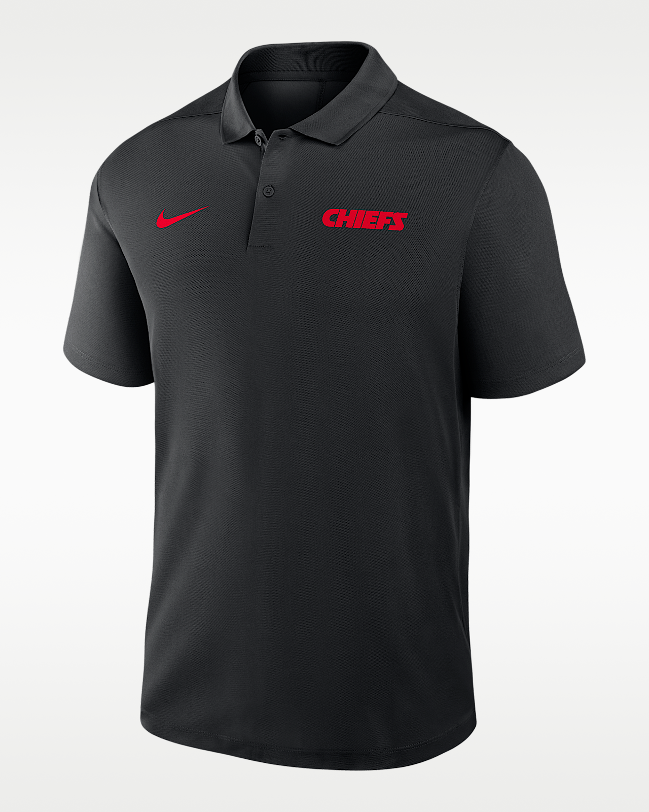 Мужские  Kansas City Chiefs Wordmark Victory Nike Dri-FIT NFL Polo