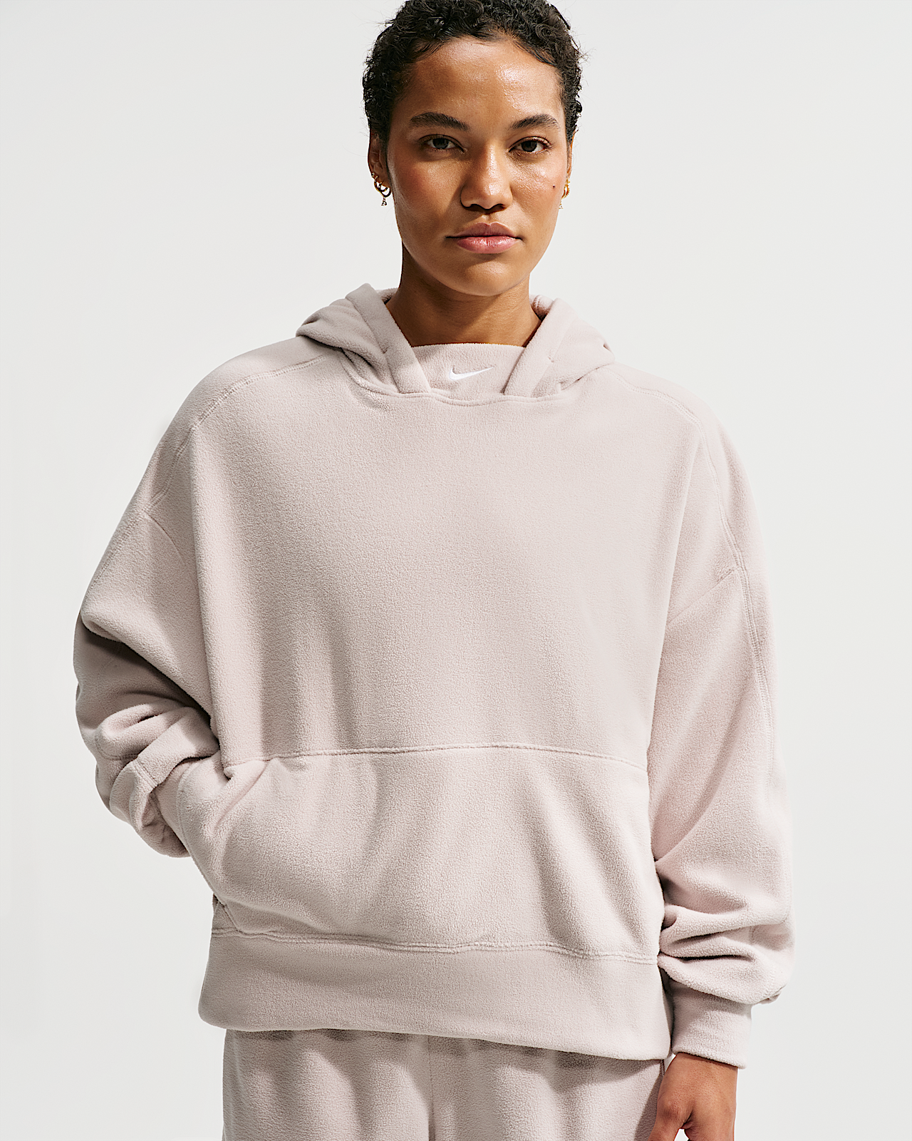 Женское худи Nike One Therma-FIT Oversized Pullover Hoodie
