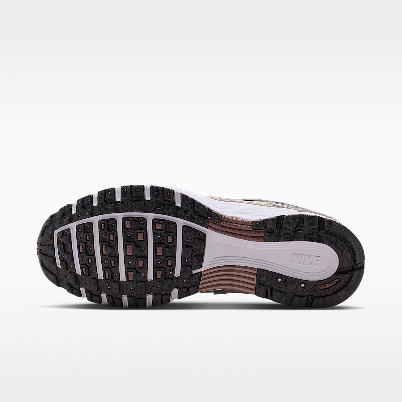 Nike P-6000 sneaker Wit/Metallic Silver/Zwart/Tattoo