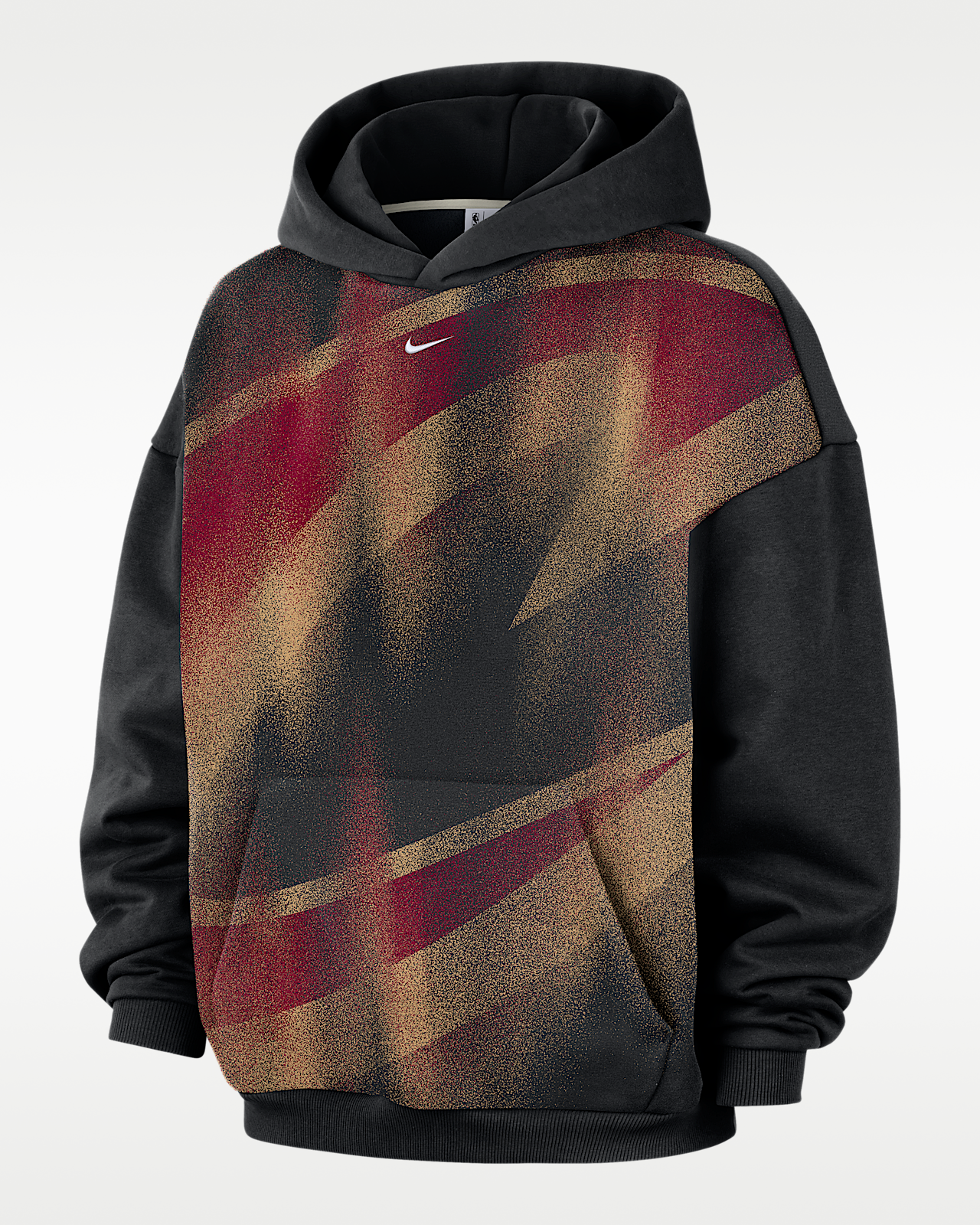 Мужское худи Cleveland Cavaliers Standard Issue NBA Nike Fleece Basketball Hoodie для баскетбола