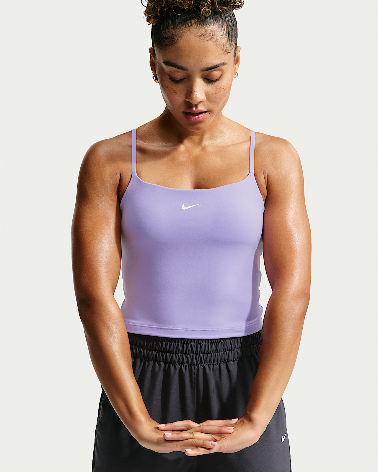 Женские  Nike One Medium-Support Padded Adjustable Sports Bra Tank