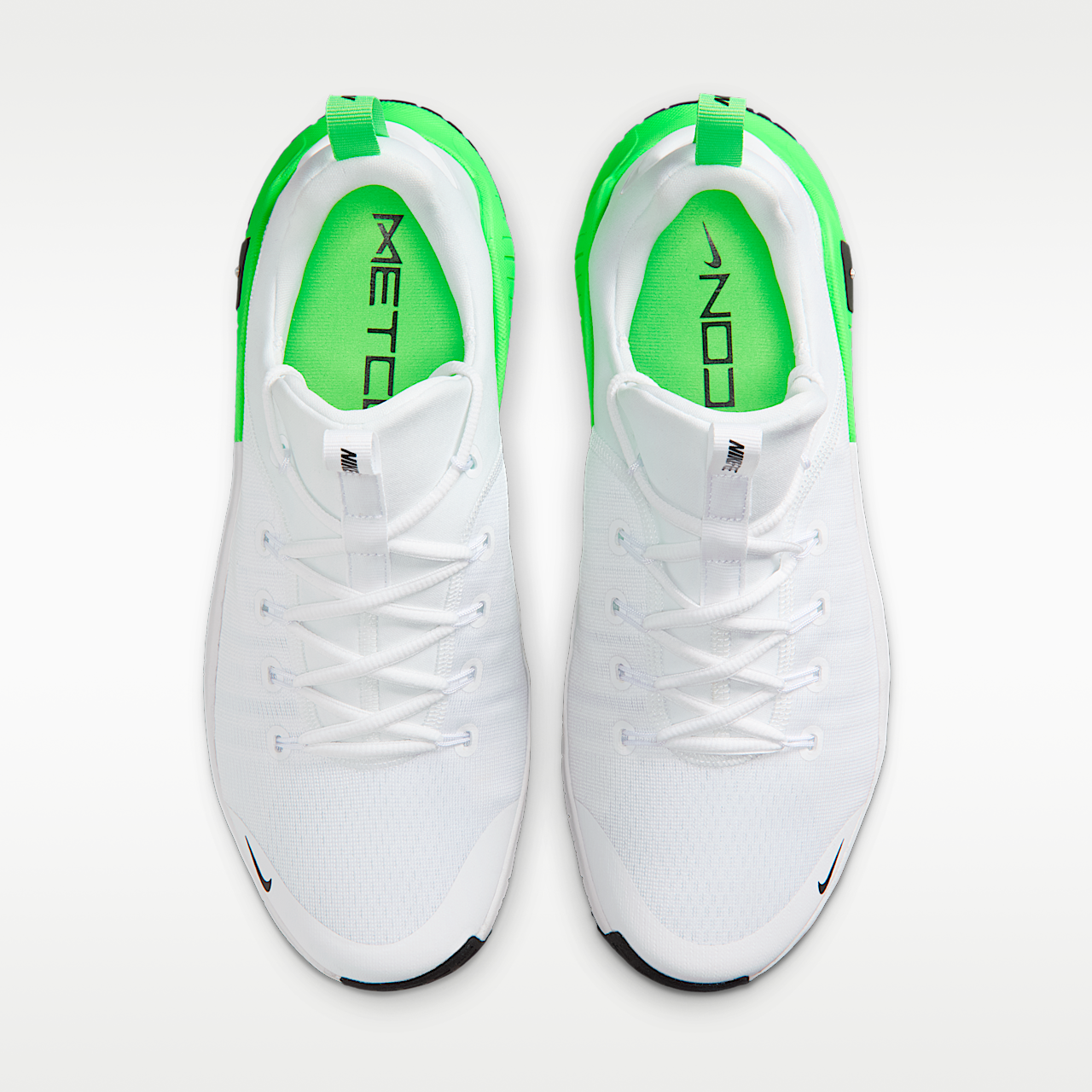Nike Free sneaker Wit/Green Strike/Zwart/Zwart