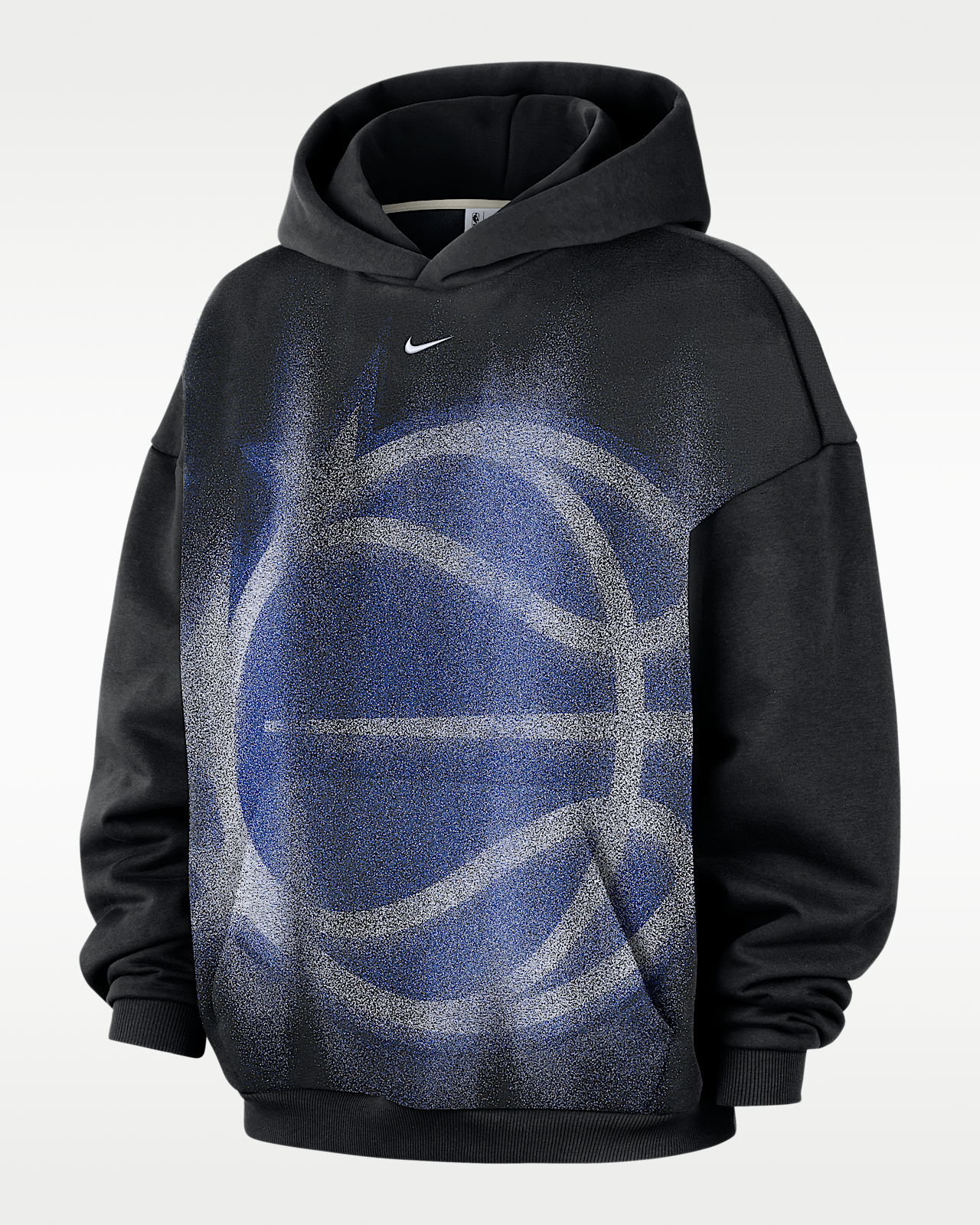 Мужское худи Orlando Magic Standard Issue NBA Nike Fleece Basketball Hoodie для баскетбола