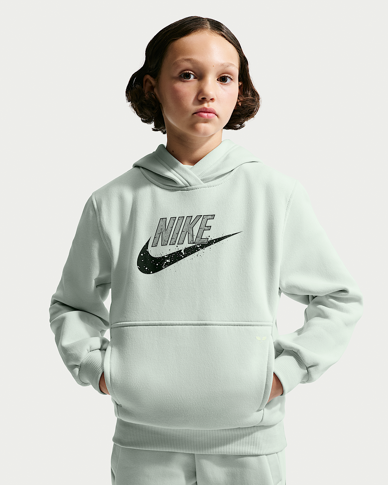 Детское худи Nike Sportswear Club "Alien" Big Kids' Fleece Hoodie