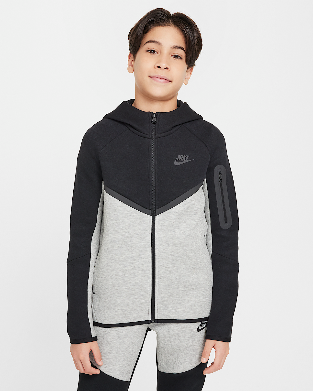 Детское худи Nike Sportswear Tech Fleece Big Kids' Full-Zip Hoodie