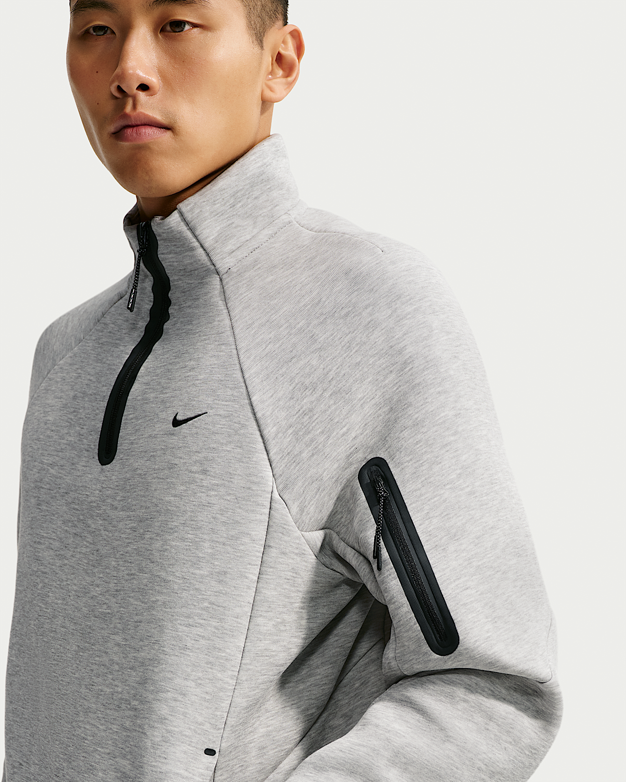 Мужские  Nike Tech Fleece Quarter-Zip Top