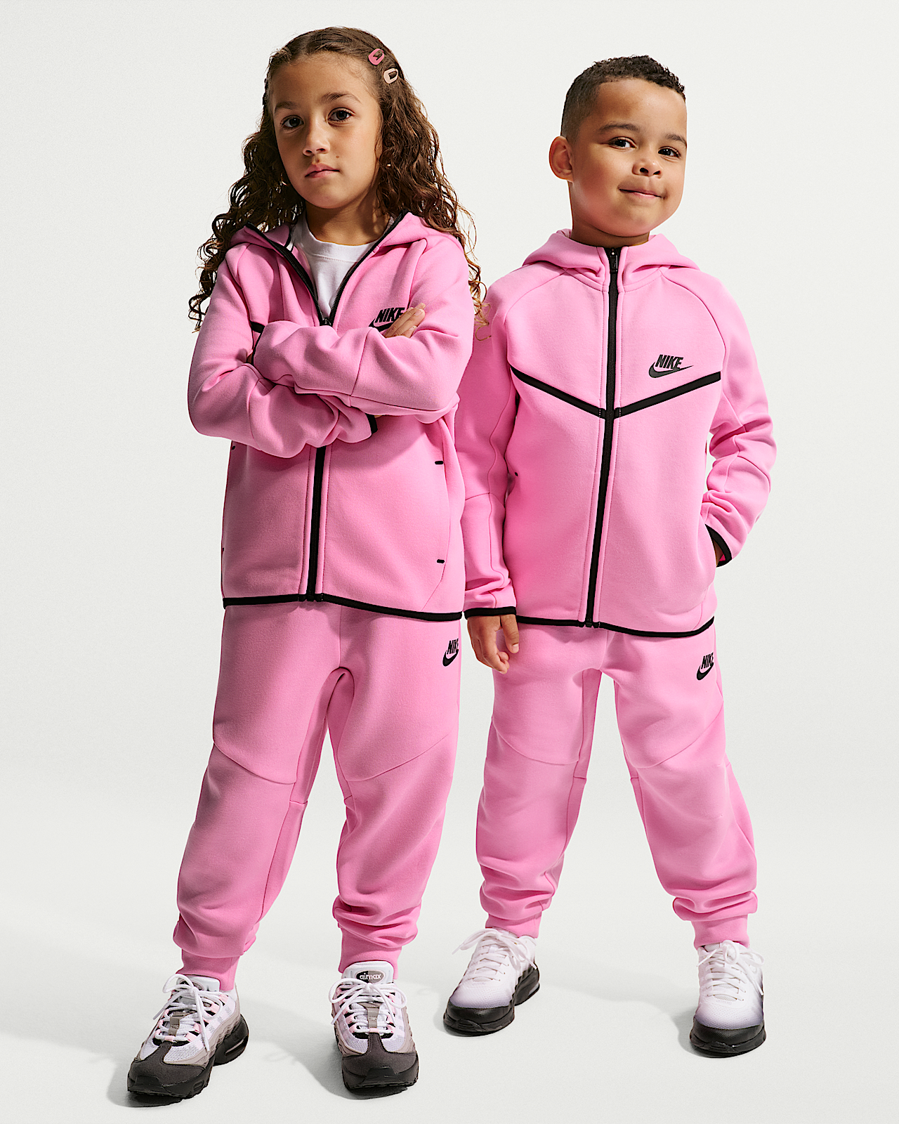 Детские  Nike Sportswear Little Kids' Tech Fleece 2-Piece Full-Zip Set