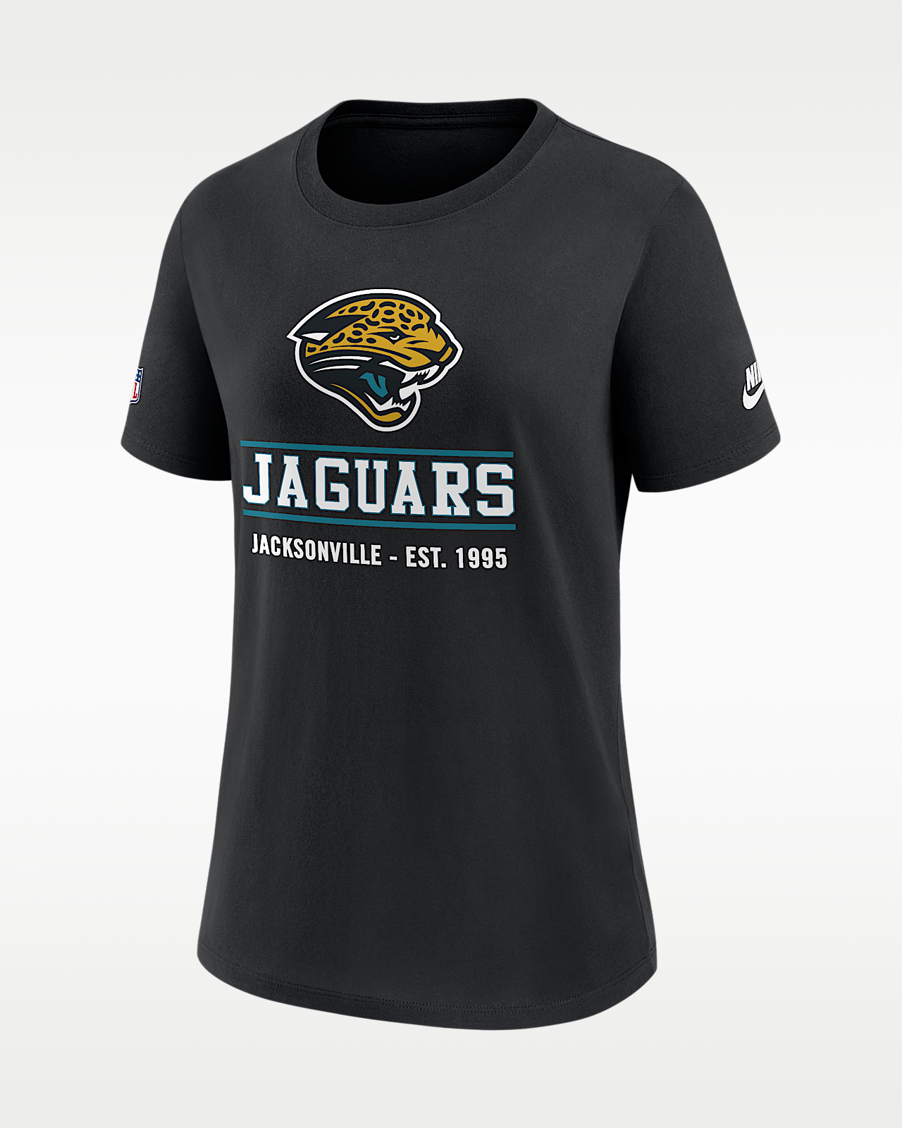 Женская футболка Jacksonville Jaguars Sideline Alt Nike Dri-FIT NFL