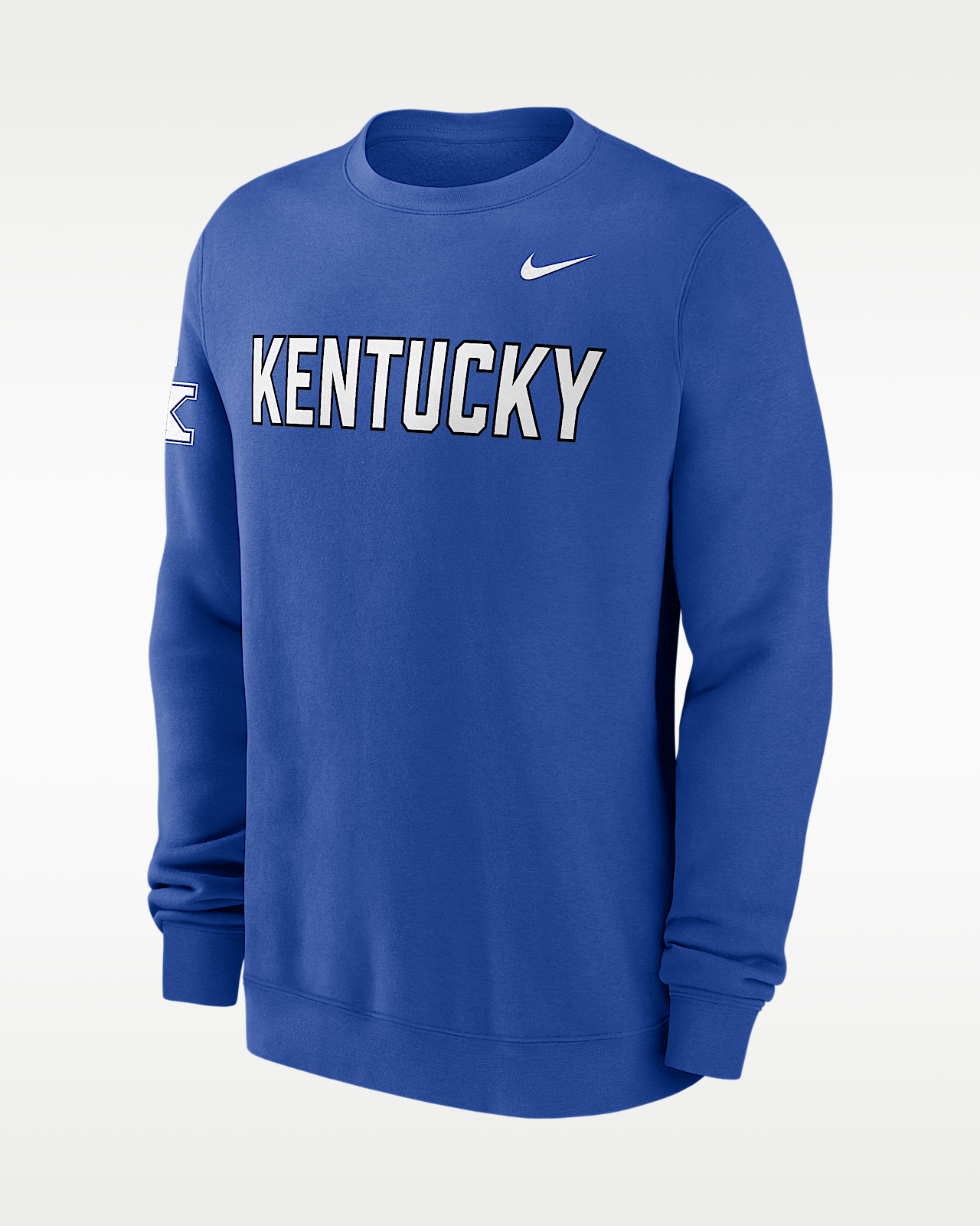 Мужские  Kentucky Sideline Club Nike College Pullover Crew