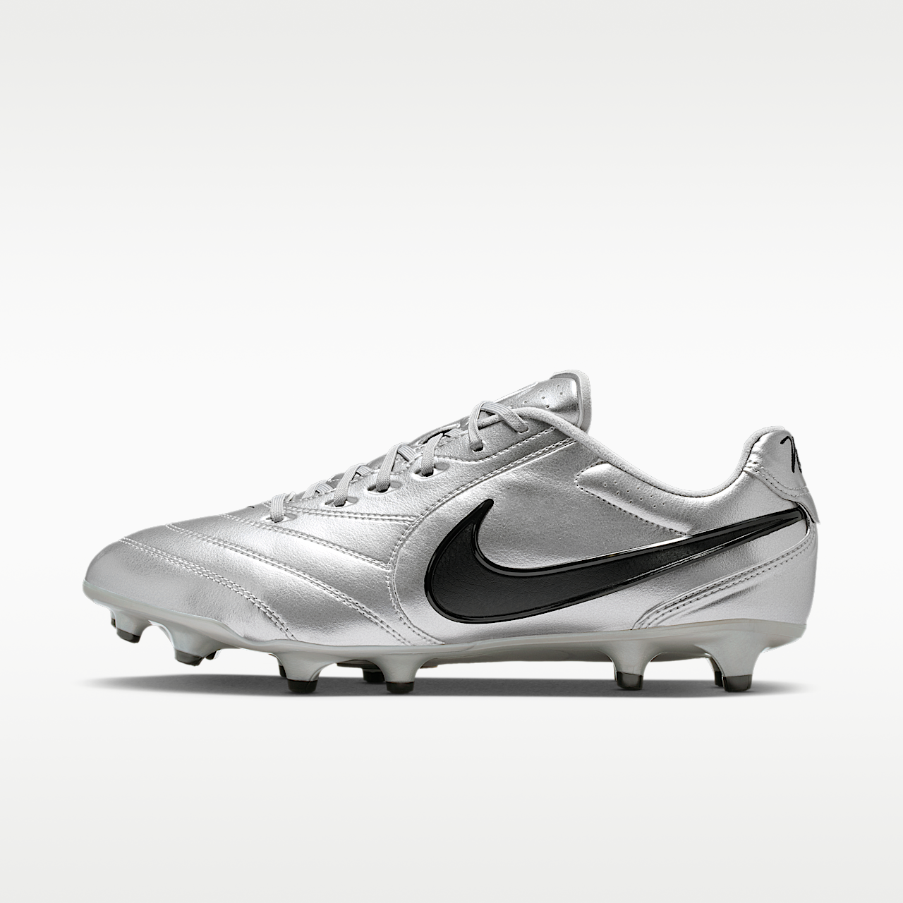 Nike  sneaker Metallic Silver/Zwart