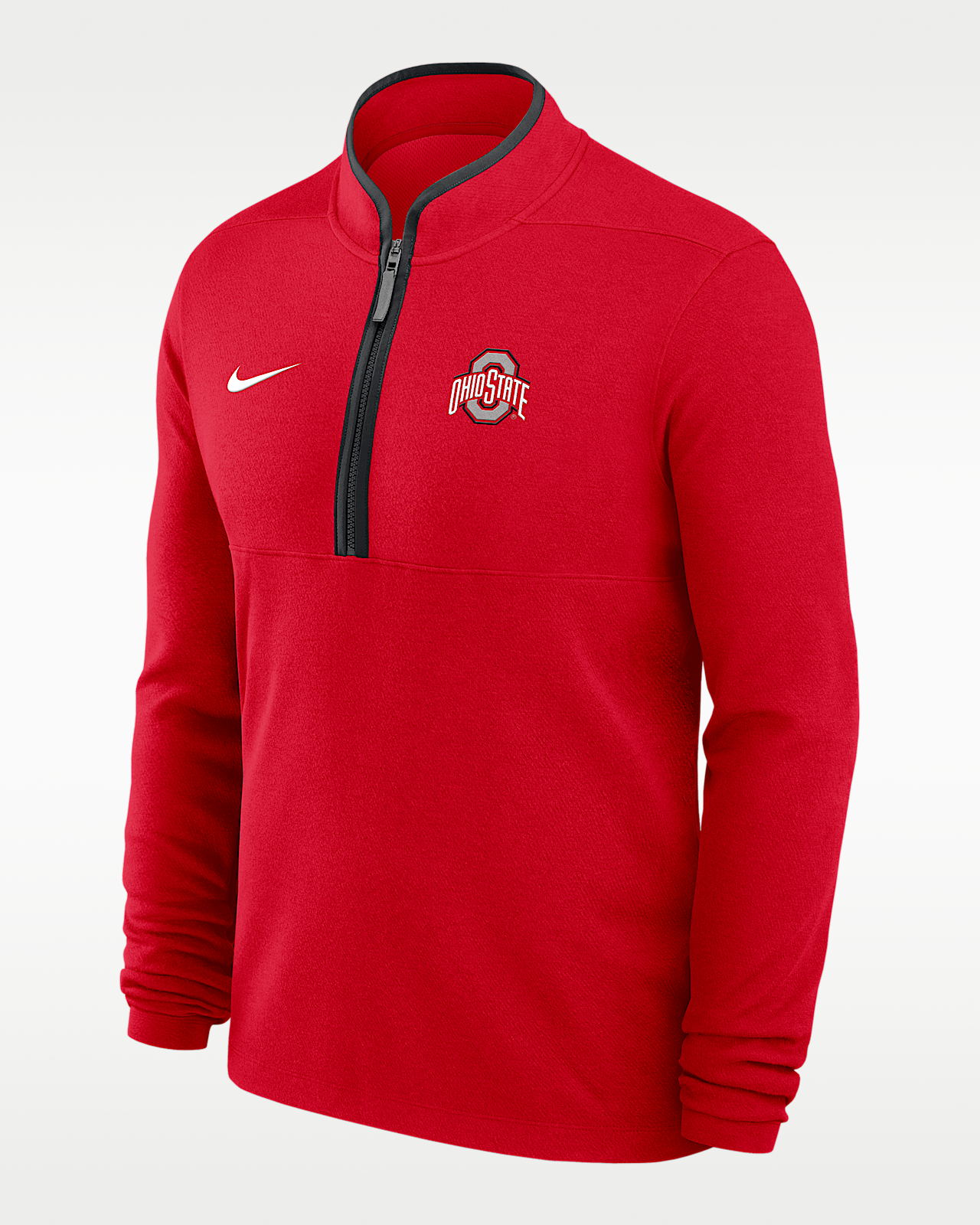Мужские  Ohio State Victory Nike Dri-FIT College 1/2-Zip Long-Sleeve Top