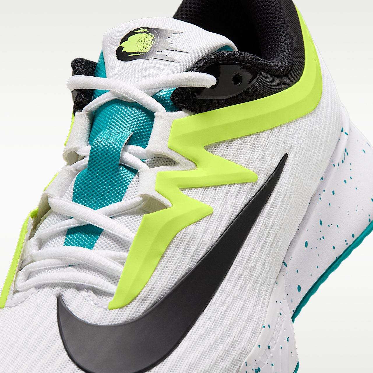 Nike  sneaker Wit/Volt/Energy/Zwart