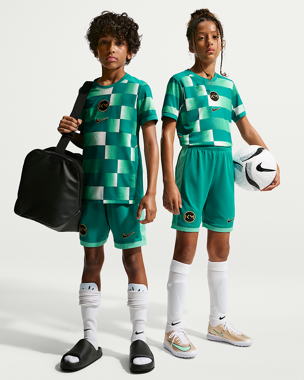 Детские шорты Kylian Mbappé Academy Big Kids' Nike Dri-FIT Soccer Shorts