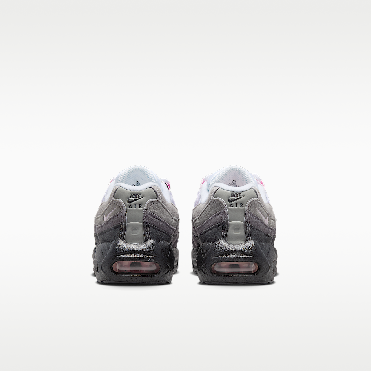Nike Air Max sneaker Zwart/Wit/Medium Grey/Pink Foam