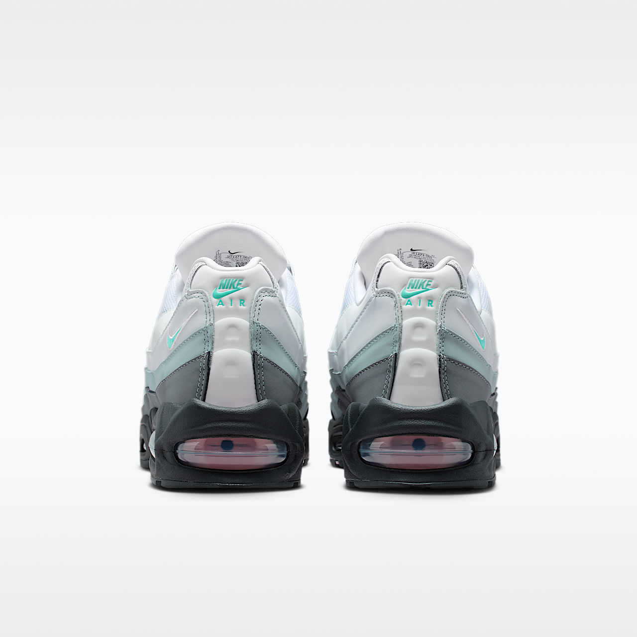 Nike Air Max sneaker Anthracite/Hyper Turquoise/Wit/Pink Foam