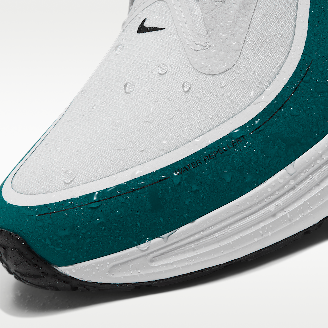 Nike  sneaker Off White/Bright Spruce/Metallic Silver/Zwart