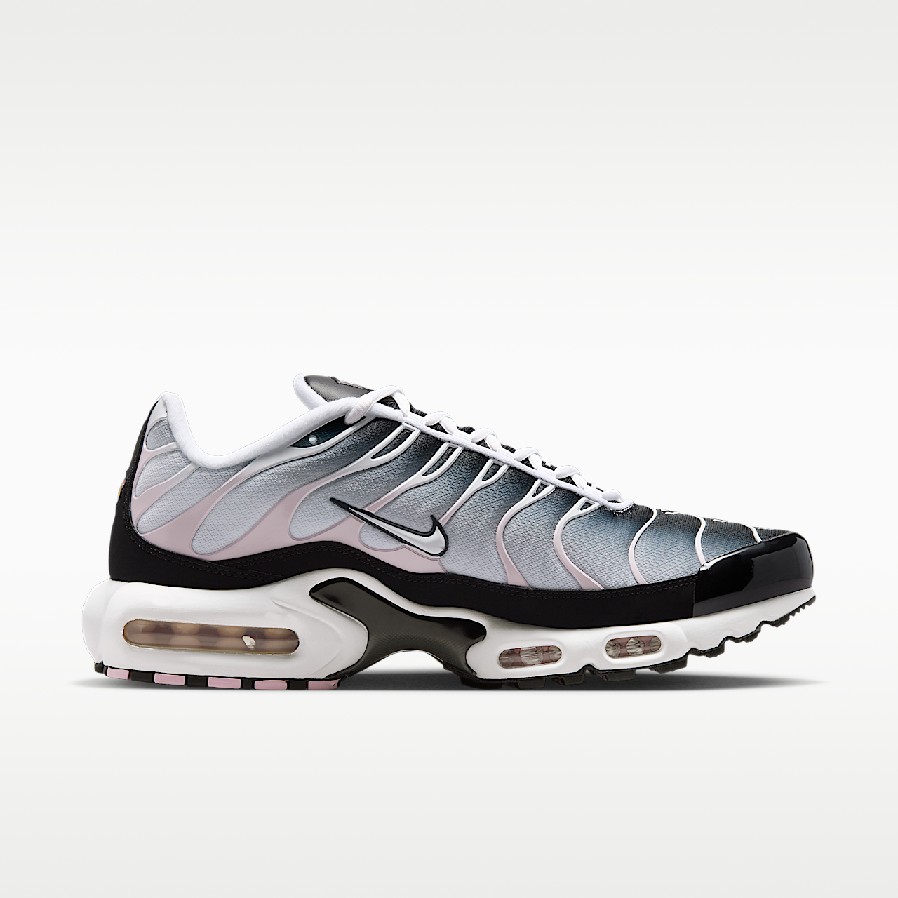 Nike Air Max Plus sneaker Zwart/Anthracite/Pink Foam/Wit