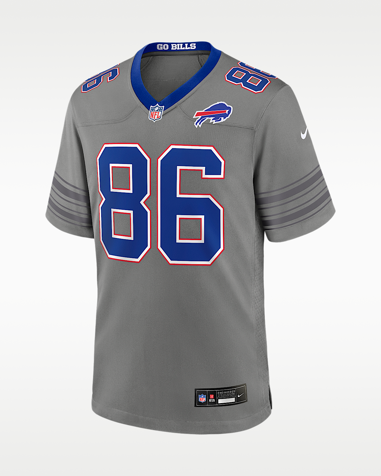 Мужские джерси Dalton Kincaid Buffalo Bills Nike NFL Game Jersey
