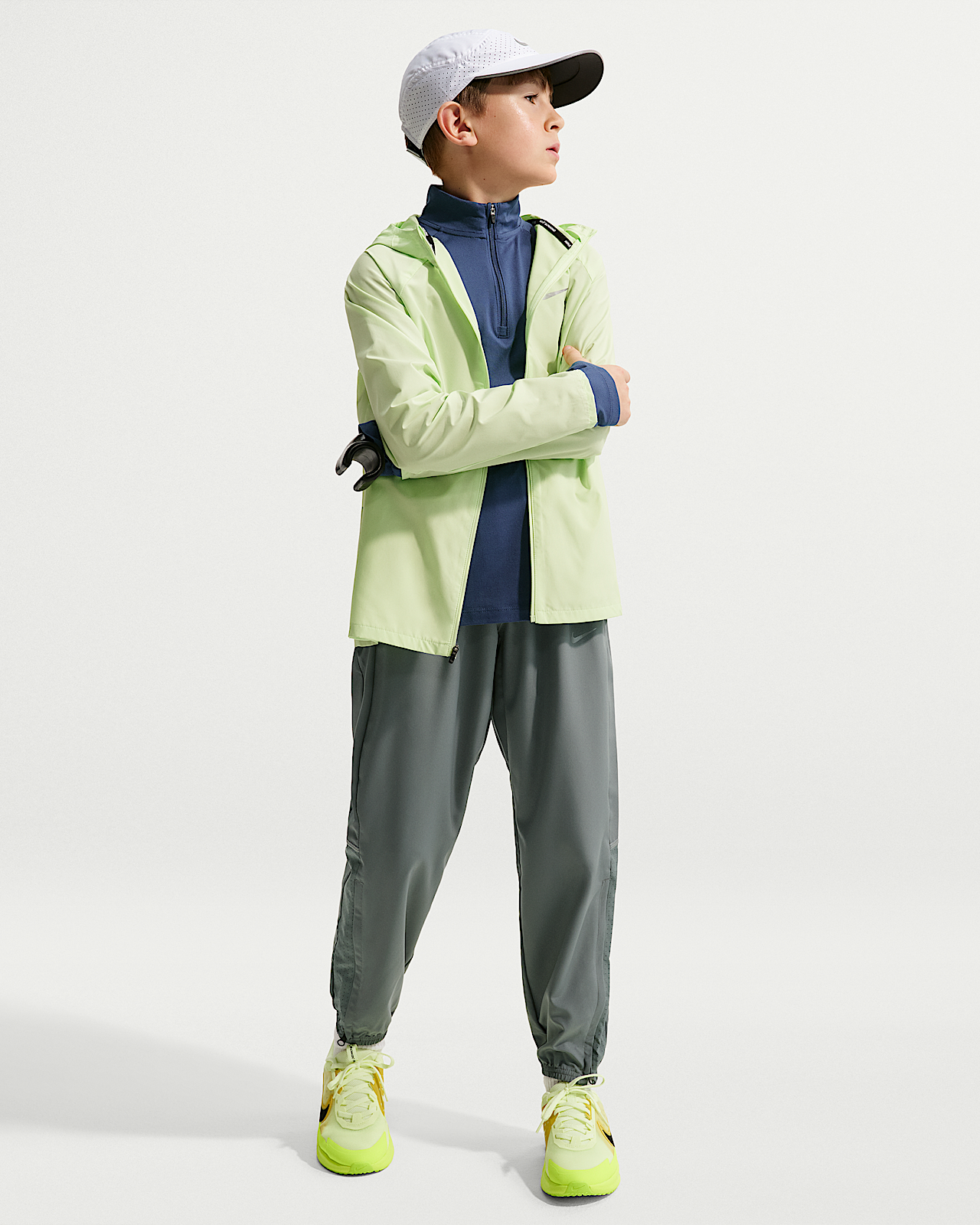 Детские  Nike Miler Big Kids' Dri-FIT Woven Pants