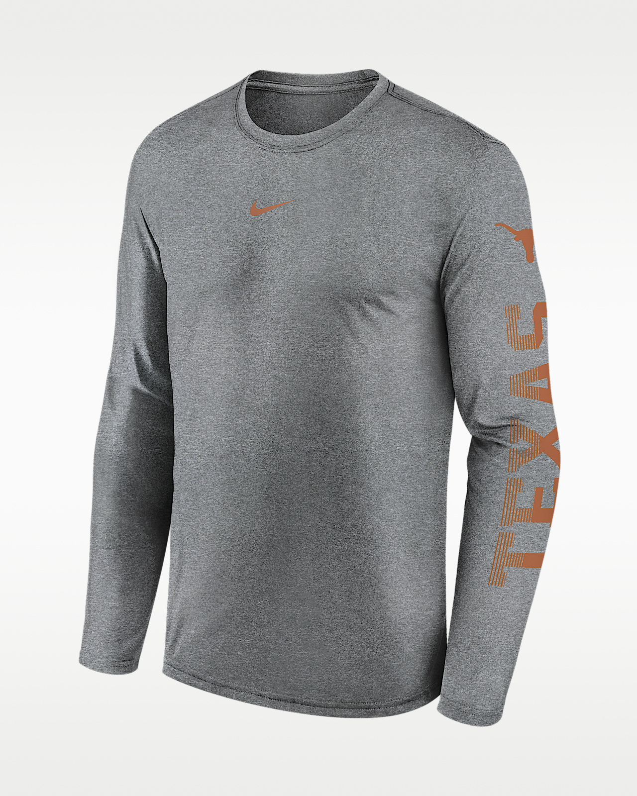 Мужская футболка Texas Primetime Stack Legend Nike Dri-FIT College Long-Sleeve