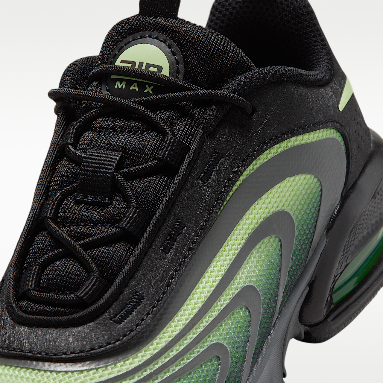 Nike Air Max sneaker Zwart/Iron Grey/Liquid Lime