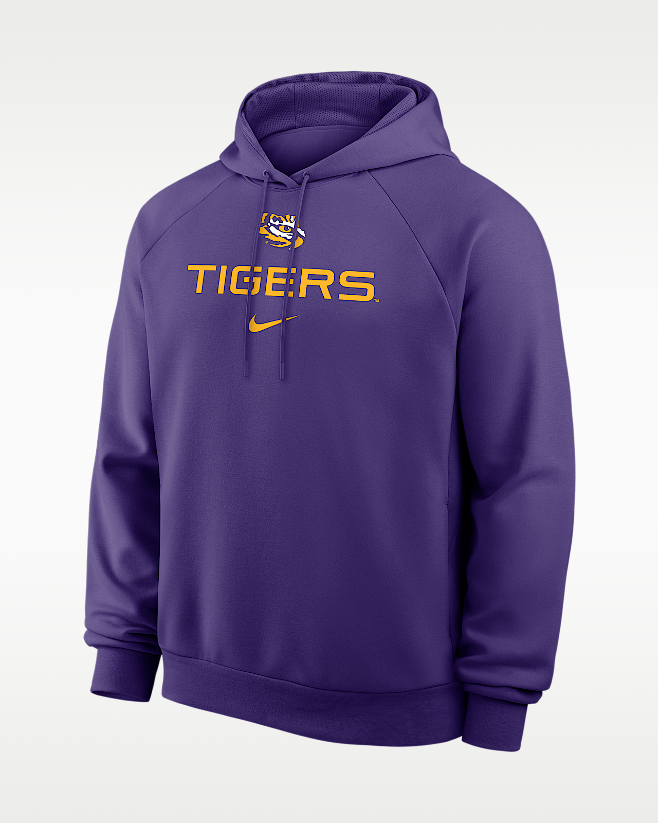 Мужское худи LSU Premium Performance Nike Dri-FIT College Pullover Hoodie