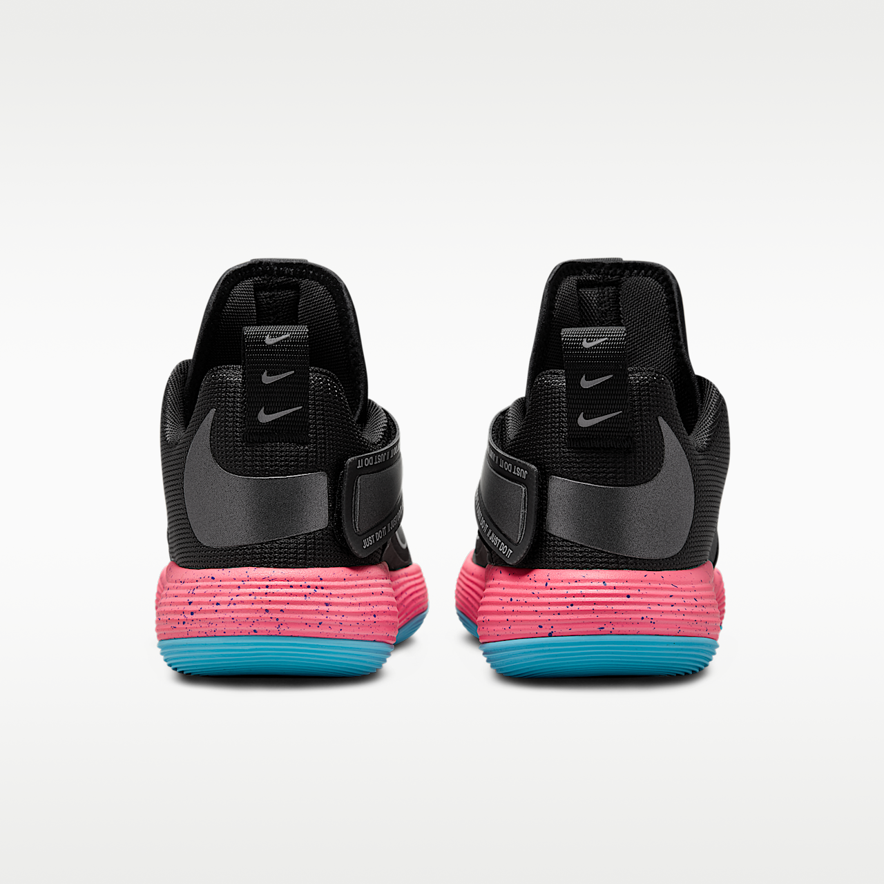 Nike  sneaker Zwart/Metallic Silver/Sunset Pulse/Metallic Dark Grey