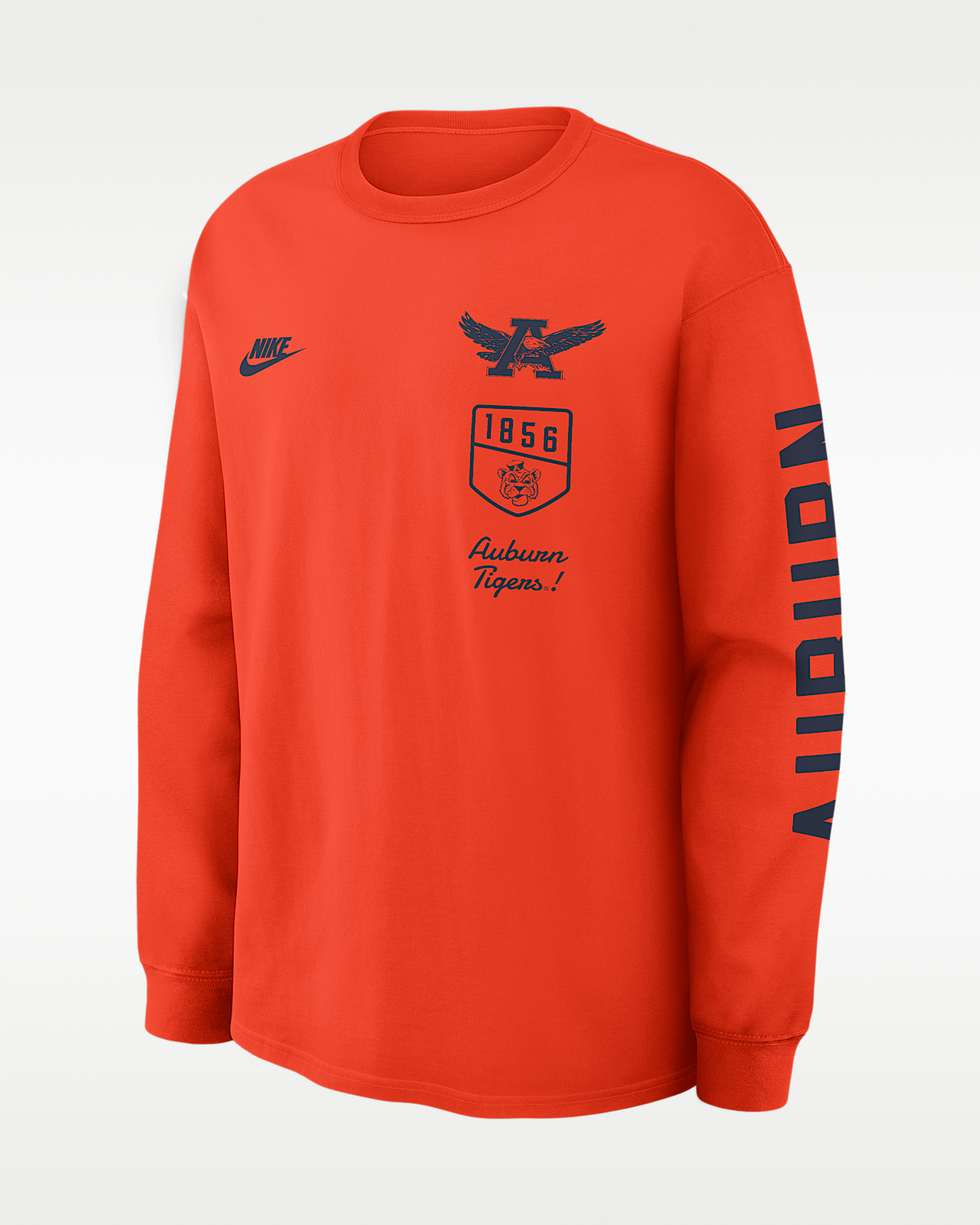 Мужская футболка Auburn Legacy Nike College Long-Sleeve
