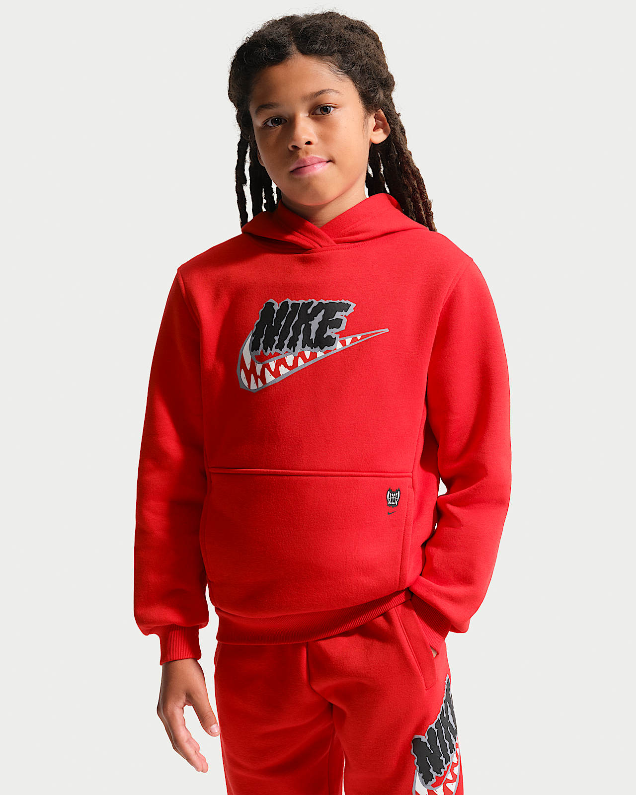 Детское худи Nike Sportswear Club "Werewolf" Big Kids' Fleece Hoodie