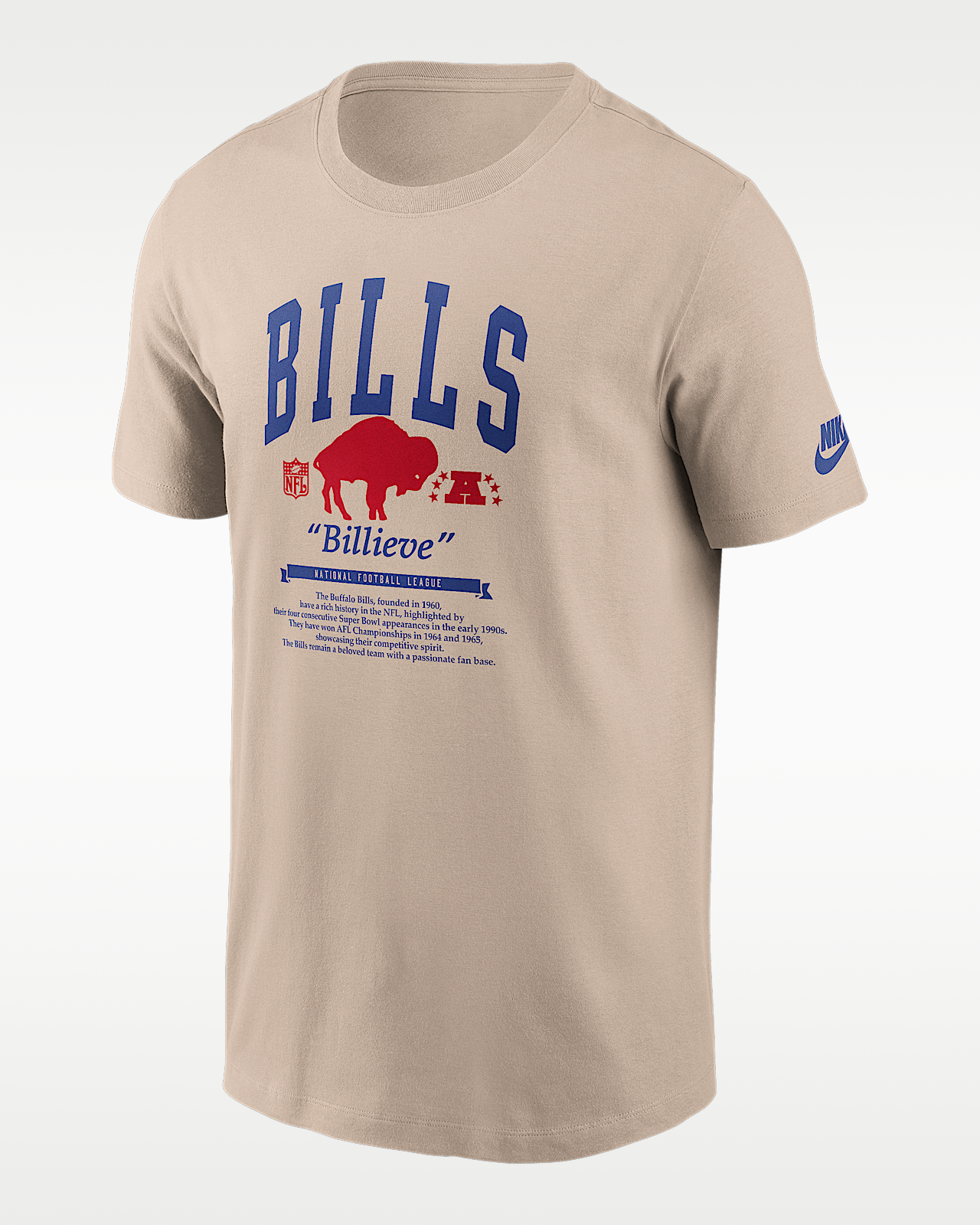 Мужская футболка Buffalo Bills Rewind Nike NFL