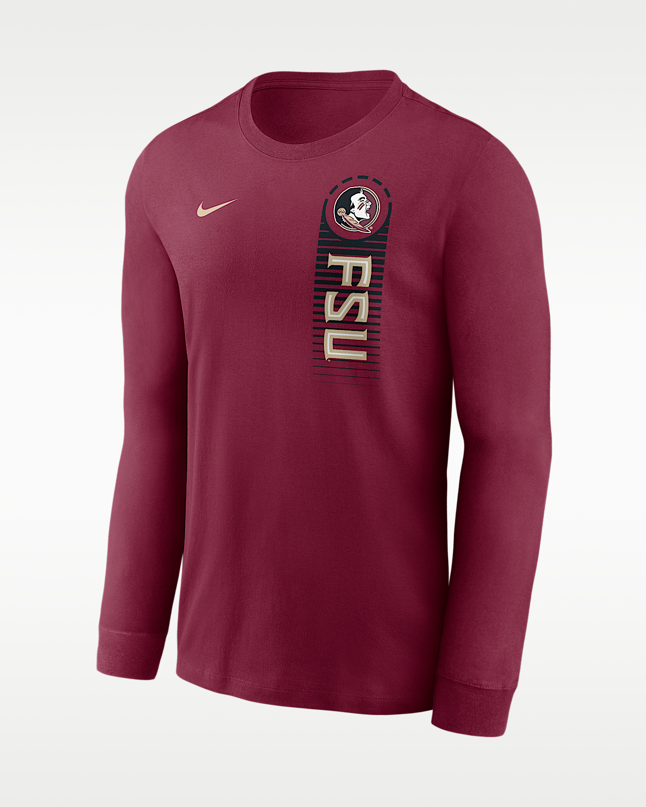 Мужская футболка Florida State Primetime Nike College Long-Sleeve
