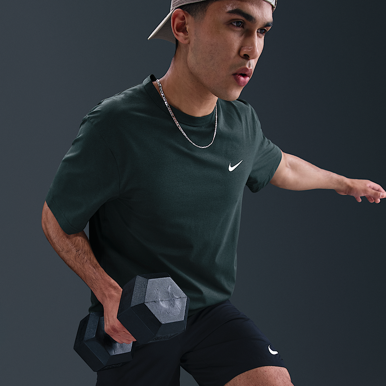 Nike  sneaker Seaweed/Wit