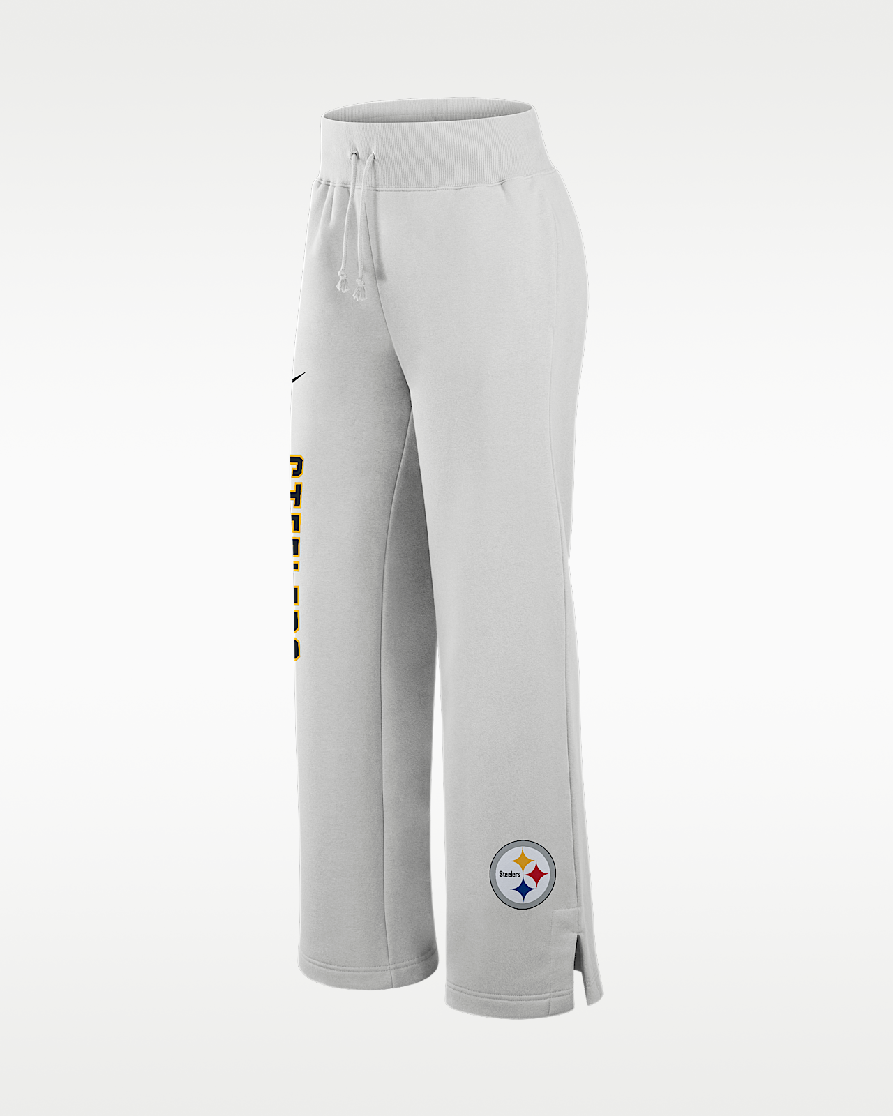 Женские  Pittsburgh Steelers Primetime Phoenix Wide-Leg Nike NFL Sweatpants